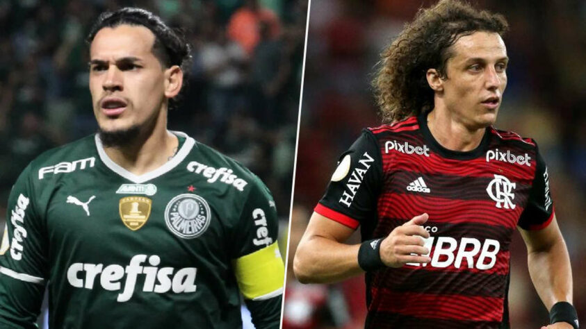 Gustavo Gómez (Palmeiras) x David Luiz (Flamengo)
