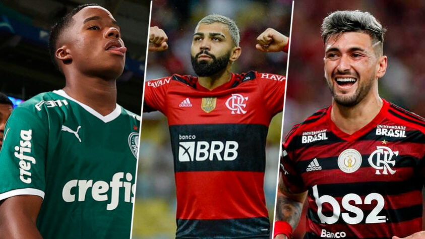 Top 10: saiba o valor de mercado de cada jogador do Flamengo