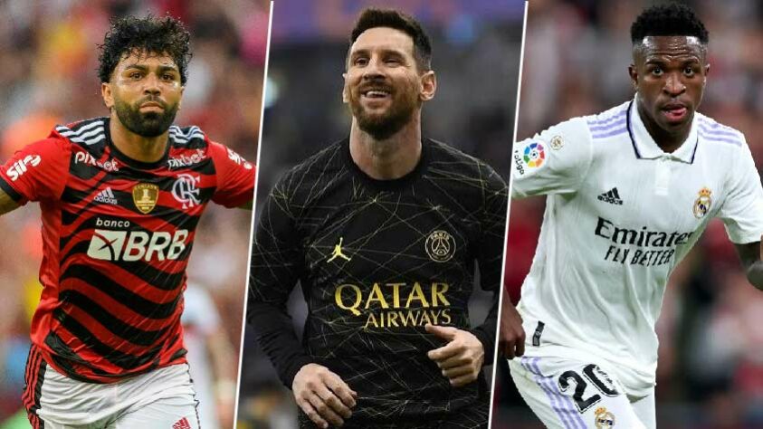 O jornal inglês "The Guardian" listou os 100 melhores jogadores do mundo. Além dos principais astros do futebol europeu, jogadores do Flamengo também foram lembrados. Confira o ranking nesta galeria.