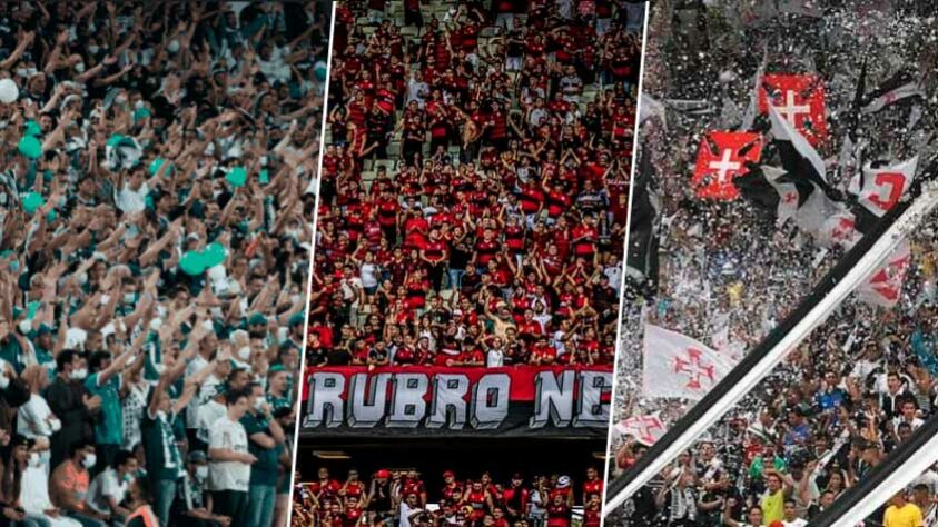 Palmeiras e Flamengo duelam pelo título da Supercopa do Brasil, neste sábado (28), às 16h30, no Mané Garrincha, em Brasília. 65 mil ingressos foram postos à venda, divididos igualmente entre os rubro-negros e alviverdes. A promessa é de grande festa das torcidas dos dois clubes, que inclusive têm grande número na cidade. Uma pesquisa realizada pelo "Metrópoles/Instituto Ideia" mostrou o time do coração dos brasilienses, apontando que as duas equipes estão bem representadas na capital. Confira a lista: