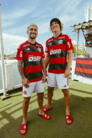 GALERIA: Veja ensaio feito para o lançamento da nova camisa do Flamengo