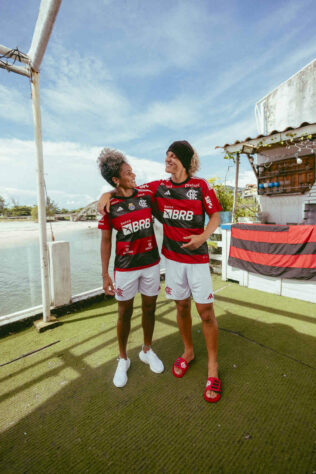 GALERIA: Veja ensaio feito para o lançamento da nova camisa do Flamengo