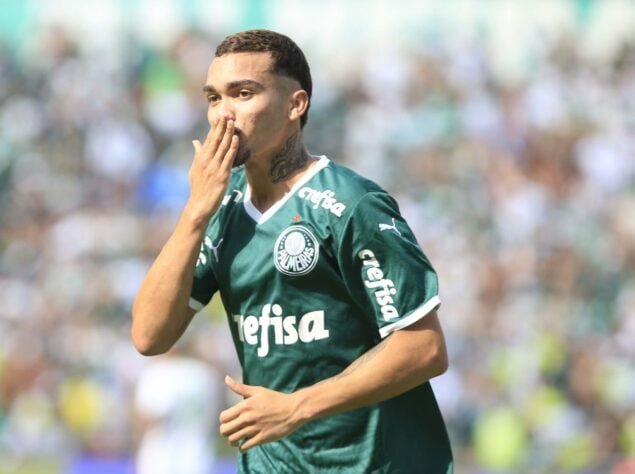 Além do gol que abriu o placar, o atacante foi um dos destaques do Palmeiras ao longo da competição.