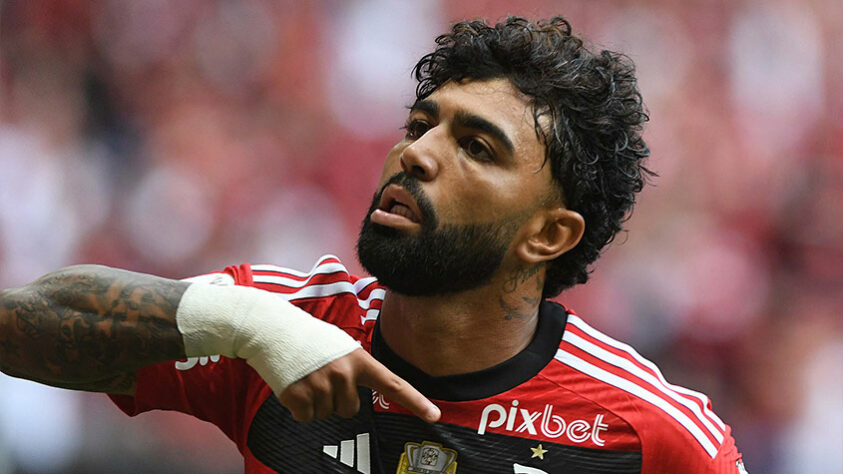 Do lado Rubro-Negro, Gabigol também marcou duas vezes e foi o destaque do Flamengo. 