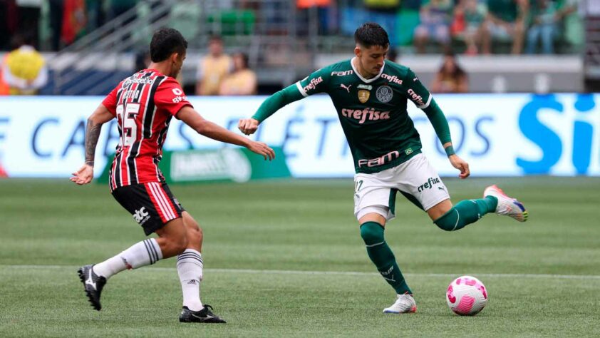 Palmeiras 0x0 São Paulo - Brasileirão 2022 - No jogo do segundo turno do Campeonato Brasileiro, o Palmeiras estava rumo ao título nacional que faltava para o técnico Abel Ferreira, mas as equipes não conseguiram tirar o zero do placar. 