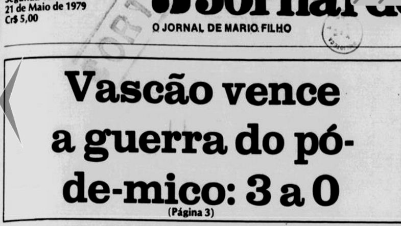 1979 - O Vasco se encaminhava para entrar em campo em Moça Bonita quando, de repente, vários jogadores retornaram ao vestiário sentindo uma forte coceira. Funcionário do Bangu na época, Edson Isidoro Guimarães atirou pó-de-mico nos atletas, obrigando alguns a voltarem para tomar banho e aplicar álcool e outros sentiam coceiras. A partida foi atrasada em 40 minutos.