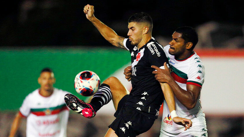 PORTUGUESA: SOBE- Depois do primeiro gol do Vasco, a Portuguesa acordou em campo e tentou conectar jogadas ofensivas, que foram insuficientes. | DESCE - A Lusa foi completamente dominada pelo Vasco e levou dois gols prematuros em ambas as etapas.