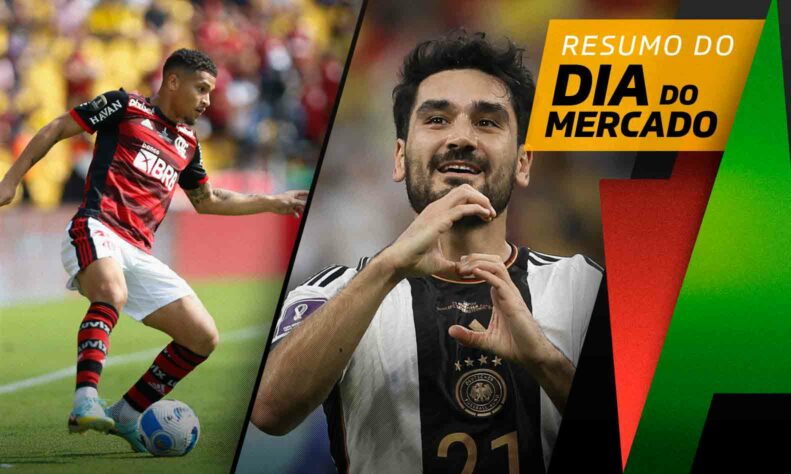 Flamengo recebe proposta maior por João Gomes, Barcelona quer craque alemão... tudo isso e muito mais a seguir no resumo do Dia do Mercado desta terça-feira (17)!