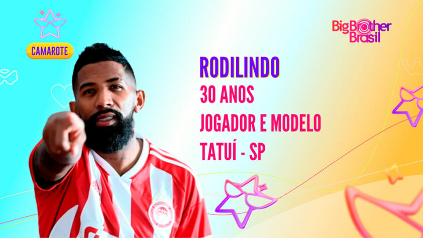 Nomes do futebol que gostaríamos de ver no BBB: Rodinei