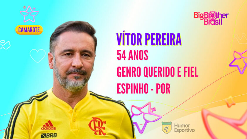 Nomes do futebol que gostaríamos de ver no BBB: Vítor Pereira