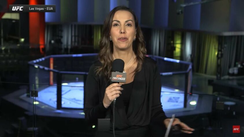 Para finalizar a leva de profissionais da equipe de transmissões do UFC, a repórter Evelyn Rodrigues também mudou de emissora: depois de anunciar sua saída do canal Combate, ela integrará a mesma equipe da parceria entre UFC e Band. 
