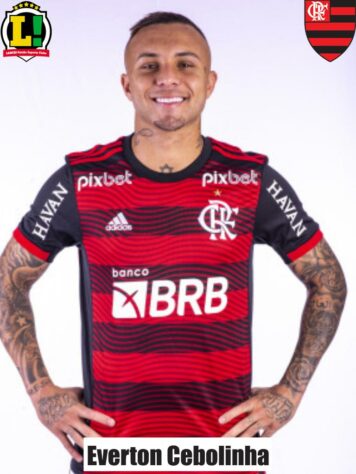 EVERTON CEBOLINHA - 5,5 - Atuou improvisado como ala pelo lado direito. O camisa 11 mostrou disposição, mas teve dificuldade na parte defensiva e o Vasco encontrou espaços por ali. No ataque, não contribuiu para a atuação do Flamengo.