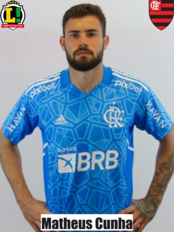 MATHEUS CUNHA - 6,0 - Foi bem quando exigido, como é de se esperar do goleiro. Estreia para dar confiança. 