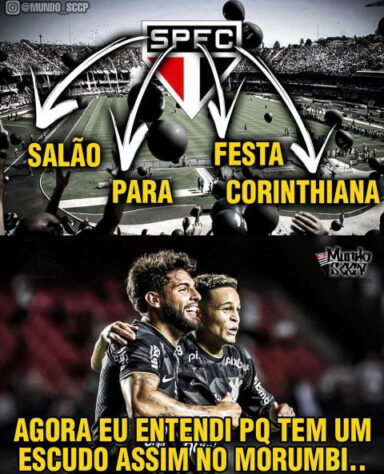 São Paulo sofre com os memes após derrota por 2 a 1 para o Corinthians no Morumbi