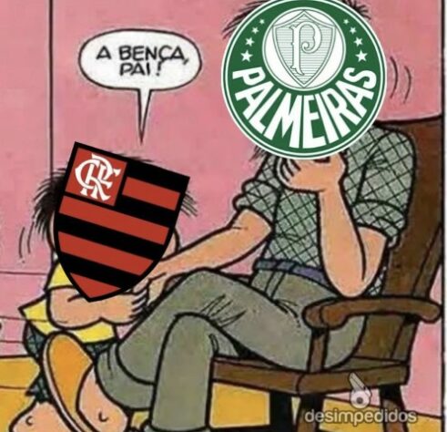 Os melhores memes do título da Supercopa do Brasil do Palmeiras sobre o Flamengo