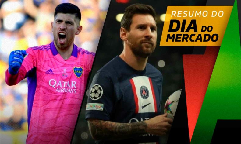Marcos Braz abre o jogo sobre goleiro e meia, Messi possui acordo para o futuro... tudo isso e muito mais no resumo do Dia do Mercado desta terça-feira (03)!