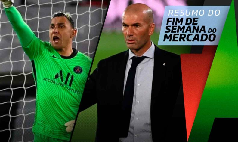 Zidane rejeita Brasil, Internacional quer campeão mundial, Navas atrai time da América, Ex-Santos anunciado no Athletico... Tudo isso e muito mais no Fim de Semana do Mercado!