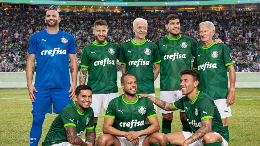 Nova camisa 1 do Palmeiras e nova camisa de goleiros