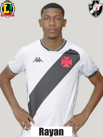 Rayan - 6,0 - A mais nova joia do Vasco entrou no final do segundo tempo e por muito pouco não marcou.