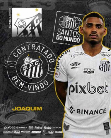Joaquim - O zagueiro, ex-Cuiabá, despertava o interesse de Santos e São Paulo, e os rivais tentavam sua contratação. O Peixe se deu bem e ficou com o jogador.
