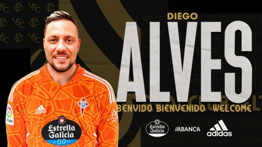 FECHADO - Diego Alves foi anunciado como novo reforço do Celta de Vigo, da Espanha. O veterano de 37 anos chega como agente livre após deixar o Flamengo e com a responsabilidade de ocupar o lugar de Agustín Marchesín, que está lesionado.