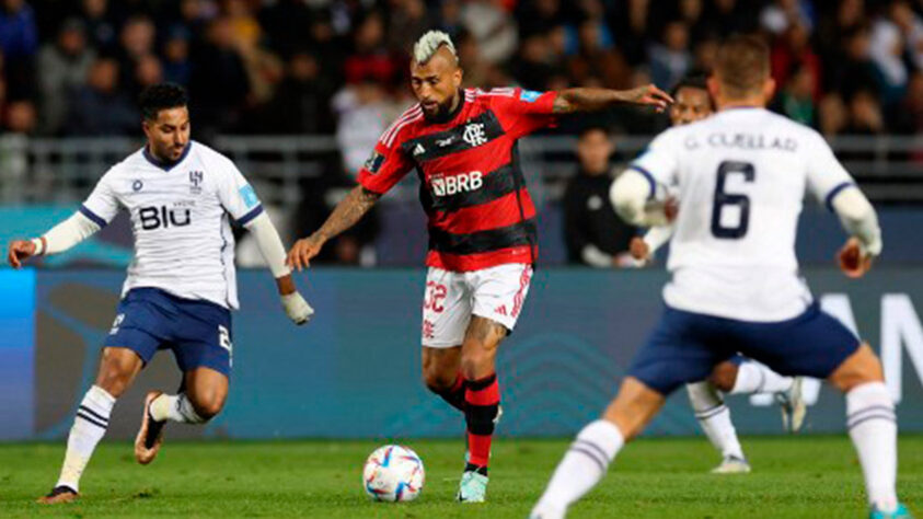 Vidal, que foi pivô de uma polêmica por indisciplina na última semana, entrou durante o segundo tempo da partida mas não conseguiu ajudar o Flamengo. 