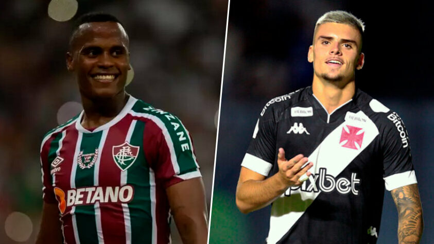Jhon Arias (Fluminense) x Gabriel Pec (Vasco)