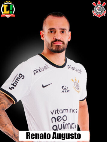 Renato Augusto - 7,0 - Melhor do Corinthians em campo. Onde você olhava no campo, ele estava. O camisa 8 também participou de todos os gols marcados pelo Timão - até mesmo o anulado, no primeiro tempo. Cobrou a falta que resultou no primeiro gol corintiano e o escanteio que terminou no segundo. 