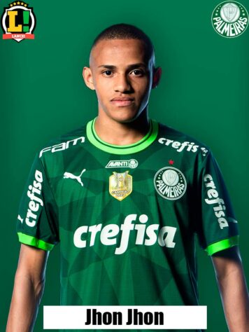 John John - 6,5 - Um dos melhores do Palmeiras na primeira etapa, voltando na defesa para ajudar na recuperação da posse. Bom desempenho do jovem.