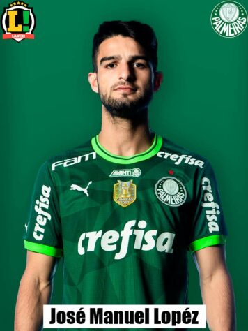 Flaco López - 7,5 - Deu belo passe para Dudu que deu origem ao gol de Endrick e marcou o gol da vitória do Palmeiras. Tomou cartão amarelo. 