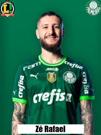 Zé Rafael - 6,0 - Partida discreta do camisa 8 do Palmeiras. Não comprometeu, mas também não brilhou.