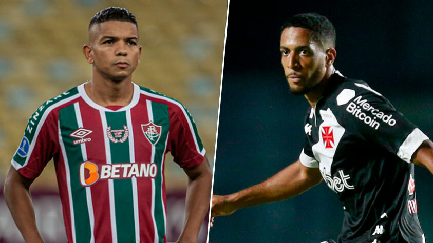 David Braz (Fluminense) x Miranda (Vasco)