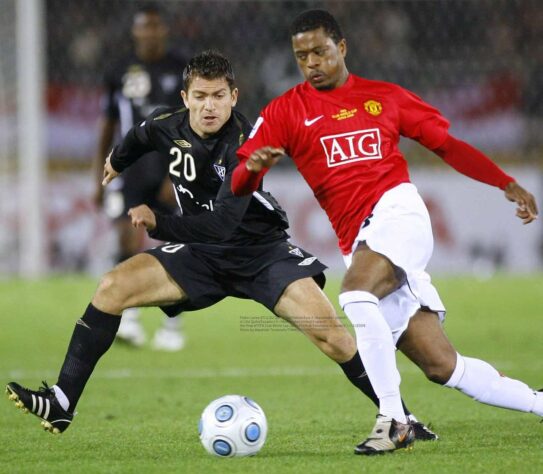 2008: LDU vice-campeã. Em mais uma decisão disputada em Yokohama, no Japão, a LDU, de Quito, foi derrotada pelo Manchester United por 1 a 0, que acabou conquistando seu segundo título do torneio.
