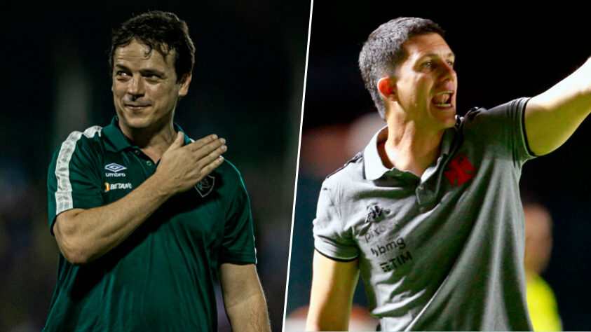 Fernando Diniz (Fluminense) x Mauricio Barbieri (Vasco)