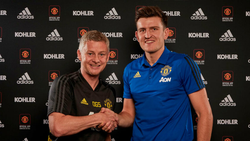 18º lugar: Harry Maguire (zagueiro - inglês): Do Leicester (ING) para o Manchester United (ING) por 87 milhões de euros.