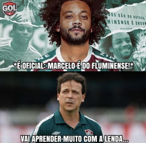 Contratação do lateral-esquerdo Marcelo pelo Fluminense rendeu memes na web