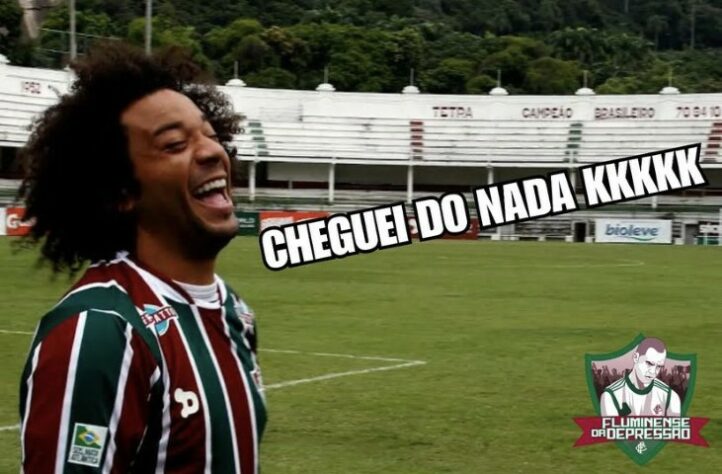 Contratação do lateral-esquerdo Marcelo pelo Fluminense rendeu memes na web