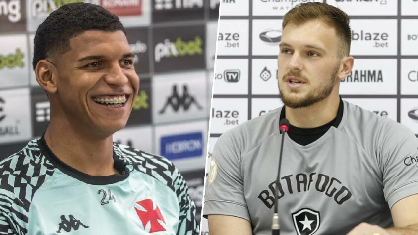 Halls (Vasco) x Lucas Perri (Botafogo)