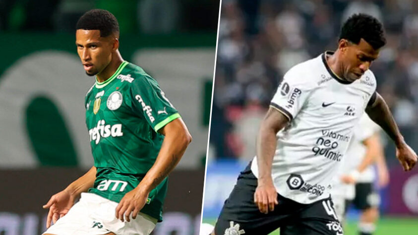 Murilo (Palmeiras) x Gil (Corinthians)