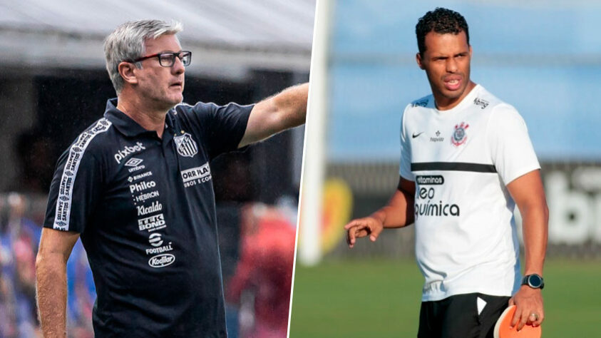 Odair Hellmann (Santos) x Fernando Lázaro (Corinthians)