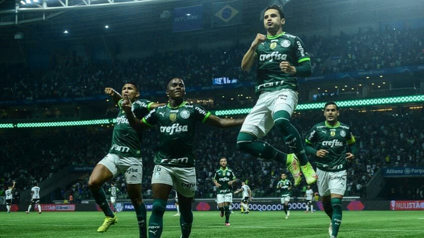 2º lugar: Palmeiras (Brasil) - Nível de liga nacional para ranking: 4 - Pontuação recebida: 284.