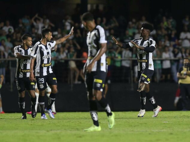 20º - Santos - 33,3% de aproveitamento (6 jogos, 1 vitória, 3 empates e 2 derrotas / 5 gols marcados e 8 sofridos)
