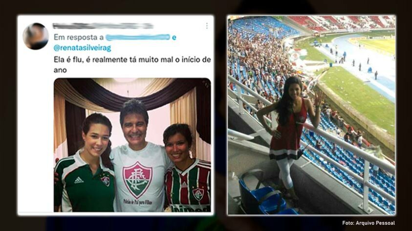 Além de respostas, muitos comentários foram questionando qual seria o time da narradora. Foi então que alguns torcedores surgiram com fotos de Renata com a camisa do Fluminense. Em uma rápida pesquisa no Google, é possível descobrir que a jornalista já foi, inclusive, musa do Tricolor. Sabia dessa? A seguir, mostramos o time de coração de outros nomes do jornalismo esportivo!