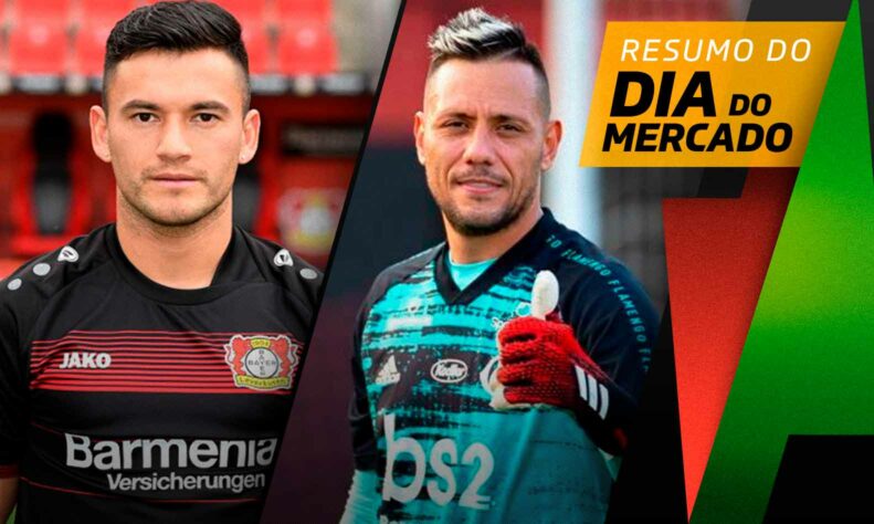 Santos tem interesse em dois estrangeiros, Diego Alves próximo de novo clube... tudo isso e muito mais a seguir no resumo do Dia do Mercado desta segunda-feira (06)!