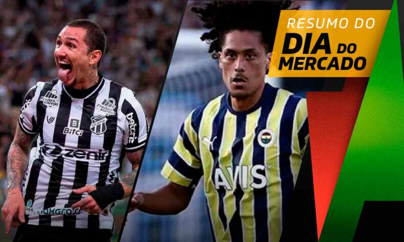 Vina é anunciado por gigante brasileiro, Atlético-MG quer zagueiro do Fenerbahçe... tudo isso e muito mais a seguir no resumo do Dia do Mercado deste sábado (11)!