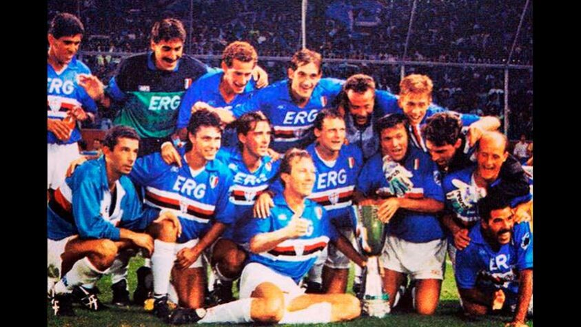 SAMPDORIA (ITA): está há 32 anos sem vencer a Seria A, desde 1991.