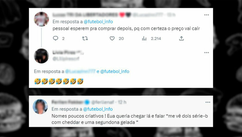 Anúncio de nova hamburgueria do Vasco faz sucesso na web e rende memes dos torcedores rivais.