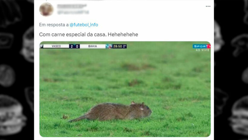 Anúncio de nova hamburgueria do Vasco faz sucesso na web e rende memes dos torcedores rivais.