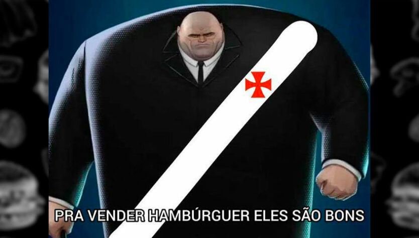 Anúncio de nova hamburgueria do Vasco faz sucesso na web e rende memes dos torcedores rivais.