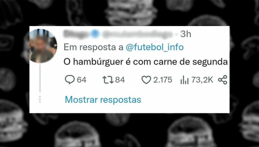 Anúncio de nova hamburgueria do Vasco faz sucesso na web e rende memes dos torcedores rivais.